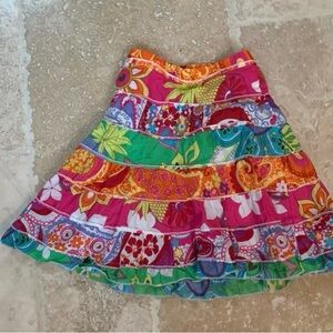 Girls floral skirt size 5yrs
